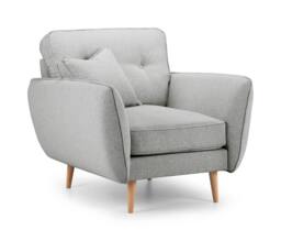 The Great Sofa Company Ailis Armchair Faro Ashen in Light Grey - thumbnail 2