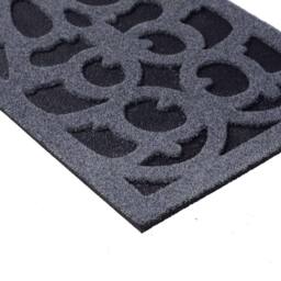 Nicoman Victorian Style Indoor Door Mat - Grey - Size: 60 cm x 90 cm - thumbnail 3
