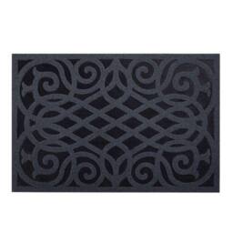 Nicoman Victorian Style Indoor Door Mat - Grey - Size: 60 cm x 90 cm - thumbnail 1