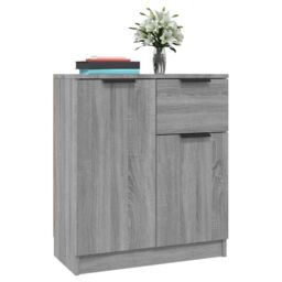 Berkfield Home Sideboard Grey Sonoma 60x30x70 cm Engineered Wood - Size: 60 x 30 x 70 cm - thumbnail 5
