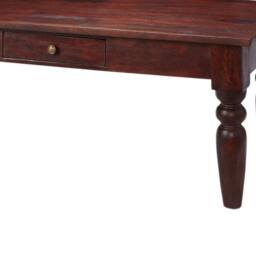 Wyld Haus Oxford Mahogany Mango Wood Coffee Table 1 Drawer in Brown - thumbnail 3