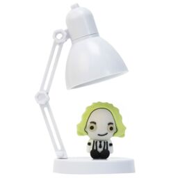 Beetlejuice Mini Desk Lamp (Batteries Included) in White - thumbnail 1