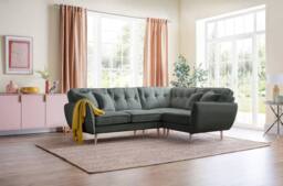The Great Sofa Company Ailis 2 Corner 1 Faro Slate in Dark Grey - thumbnail 1