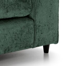 Abakus Direct Harriet Crushed Chenille 2 Seater Sofa in Rifle Green - thumbnail 6