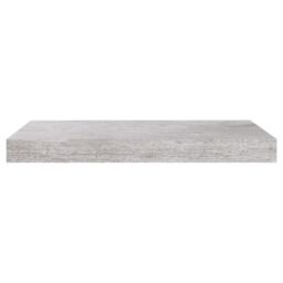 Berkfield Home Floating Wall Shelf Concrete Grey 50x23x3.8 cm MDF - thumbnail 4