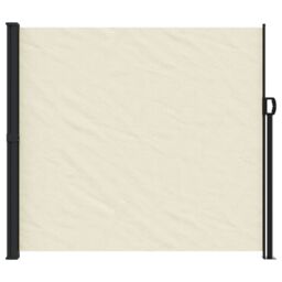 Berkfield Home Retractable Side Awning Cream 180x500 cm - thumbnail 3