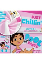 Gabby's Dollhouse Women's Beach Towel in Pink - thumbnail 4