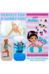 Gabby's Dollhouse Women's Beach Towel in Pink - thumbnail 3