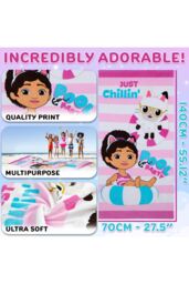 Gabby's Dollhouse Women's Beach Towel in Pink - thumbnail 6
