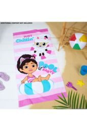 Gabby's Dollhouse Women's Beach Towel in Pink - thumbnail 5
