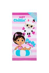 Gabby's Dollhouse Women's Beach Towel in Pink - thumbnail 1