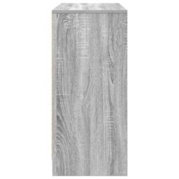 Berkfield Home Sideboard Grey Sonoma 85x34x76 cm Engineered Wood - Size: 85 x 34 x 76 cm - thumbnail 7