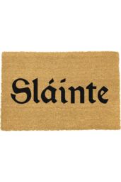 Artsy Mats Slainte Doormat - Regular 60x40cm in Black - Size: 40 cm x 60 cm - thumbnail 1