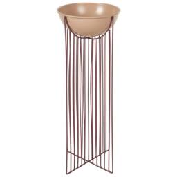 Wyld and Coco Pink Iron Plant Stands Set of 2 55cm and 45cm Indoor - thumbnail 4