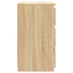 Berkfield Home Bed Cabinets 2 pcs Sonoma Oak 40x35x62.5 cm Engineered Wood in Brown - thumbnail 5
