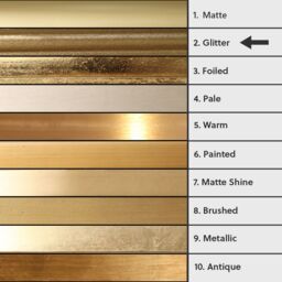 Melody Maison Square Gold Art Deco Fan Wall Mirror 55cm X 55cm - Size: 55 cm X 55 cm - thumbnail 6