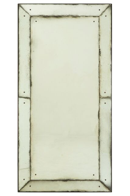 Orsina Riza Large Panelled Wall Mirror in Green - image 1
