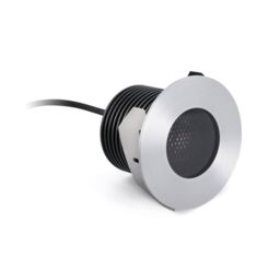Netlighting Grund LED Large Outdoor In Ground Recessed Spotlight Matt Nickel IP67 in Grey - thumbnail 2