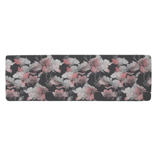 Benjamin Tate Design Imprints Flowers & Leaves Of Wild Rose Runner Rug in Natural - Size: 67 cm x 230 cm - image 1