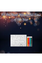 VFM e-Store Christmas Colouring Set 4 Xmas Themed Designs X 1 32. 3x40. 3x1. 5cm - thumbnail 3