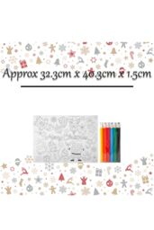 VFM e-Store Christmas Colouring Set 4 Xmas Themed Designs X 1 32. 3x40. 3x1. 5cm - thumbnail 2