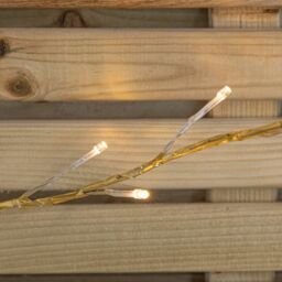 Samuel Alexander 3m Light up Gold Christmas Garland Branch with 288 Warm White LEDs - thumbnail 9