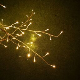 Samuel Alexander 3m Light up Gold Christmas Garland Branch with 288 Warm White LEDs - thumbnail 3