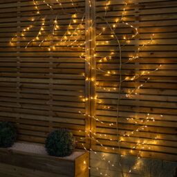 Samuel Alexander 3m Light up Gold Christmas Garland Branch with 288 Warm White LEDs - thumbnail 6