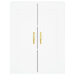 Berkfield Home Wall Mounted Cabinet White 69.5x34x90 cm Engineered Wood - thumbnail 7