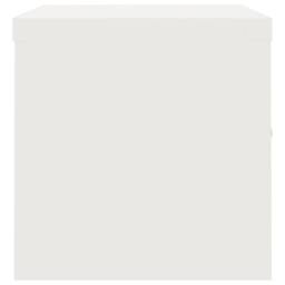 Berkfield Home Durable File Cabinet White 90x40x40 cm Steel - Size: 90 x 40 x 40 cm - thumbnail 8