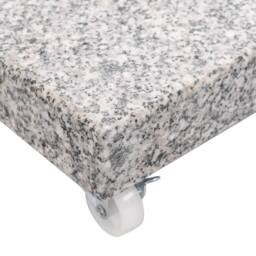 Berkfield Home Parasol Base Granite 30 kg Square Grey - thumbnail 4
