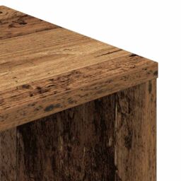 Berkfield Home Book Cabinet Old Wood 34x31x112 cm Engineered Wood in Brown - Size: 34 x 31 x 112 cm - thumbnail 7