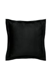 Ted Baker 'TB Plain Dye' Cotton Sateen Square Oxford Pillowcase in Black
