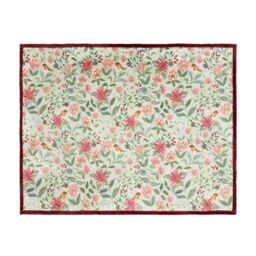 Wylder Beatrice Floral Faux Fur Throw - Size: 130 cm x 180 cm - thumbnail 3