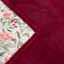 Wylder Beatrice Floral Faux Fur Throw - Size: 130 cm x 180 cm - thumbnail 4