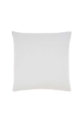 Murmur 'Hush' Cotton Percale Square Pillowcase in Grey - thumbnail 1