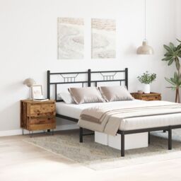 Berkfield Home Bedside Cabinets 2 pcs Old Wood 40x35x50 cm Engineered Wood in Brown - Size: 40 x 35 x 50 cm - thumbnail 4