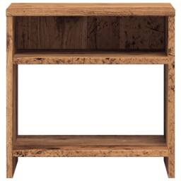 Berkfield Home Timeless Bedside Cabinets¬†2 pcs Old Wood 40x30x40 cm Engineered Wood in Brown - Size: 40 x 30 x 40 cm - thumbnail 6
