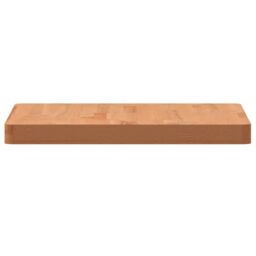 Berkfield Home Table Top 50x50x4 cm Square Solid Wood Beech in Brown - Size: 50 x 50 x 4 cm - thumbnail 5