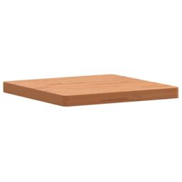 Berkfield Home Table Top 50x50x4 cm Square Solid Wood Beech in Brown - Size: 50 x 50 x 4 cm - thumbnail 4
