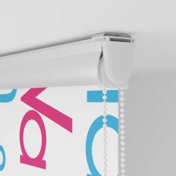 Berkfield Home Shower Roller Blind with Cassette 70x240 cm Fabric Width 66 cm in White - thumbnail 9