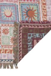 Living and Home Sofa Throw Blanket with Tassels - thumbnail 6
