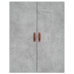 Berkfield Home Highboard Concrete Grey 69.5x34x180 cm Engineered Wood - thumbnail 6