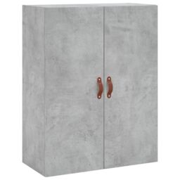 Berkfield Home Highboard Concrete Grey 69.5x34x180 cm Engineered Wood - thumbnail 5