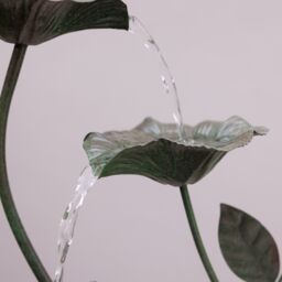 Primrose Enchanted Arch Zinc Cascading Patio Water Feature 120cm in Grey - thumbnail 4