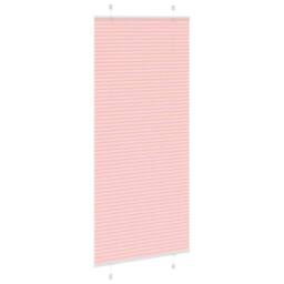 Berkfield Home Pleated Blind Pink 100x200 cm Fabric Width 99.4 cm Polyester - thumbnail 1