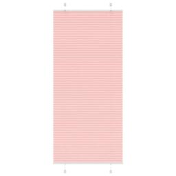 Berkfield Home Pleated Blind Pink 100x200 cm Fabric Width 99.4 cm Polyester - thumbnail 2