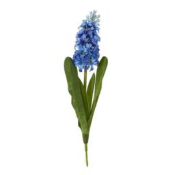 Lemon Pavilion Furniture and Decor Hyacinth (Single Stem Flower) - Plastic - Height 44 cm - Blue - thumbnail 1