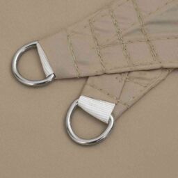 Berkfield Home Sun Shade Sail Taupe 7x5x5 m 100% Polyester Oxford - thumbnail 5