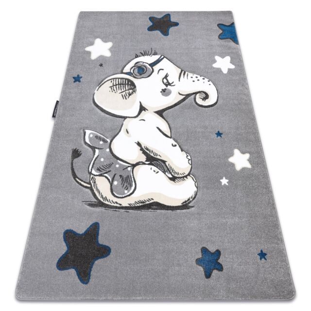 RugsX Petit Rug in Grey - Size: 120 cm x 170 cm - image 1